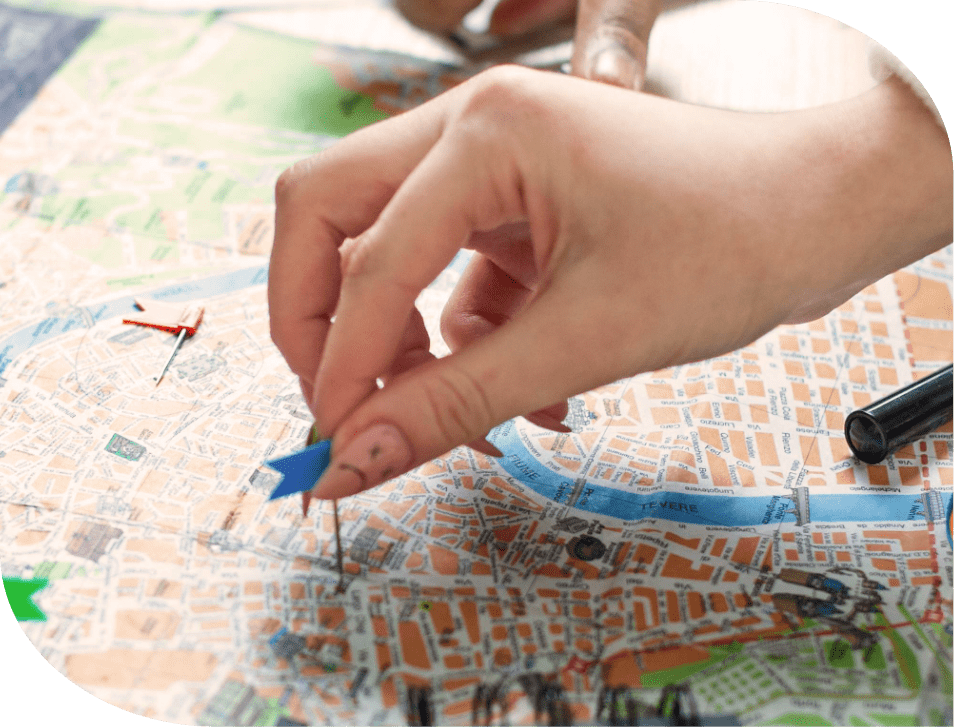 Difficulté à trouver un logement | Recherche d'un logement sur une carte